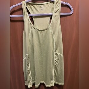 Lane Bryant Livi Lime Striped Top